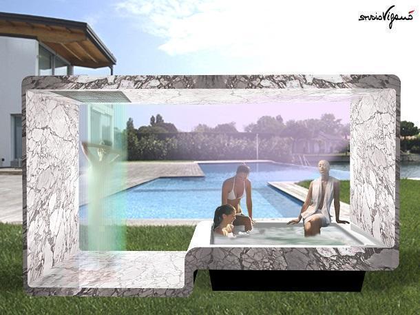 Fiere Marmomacc e Abitare il Tempo insieme a Verona: Wellness, Marini Marmi